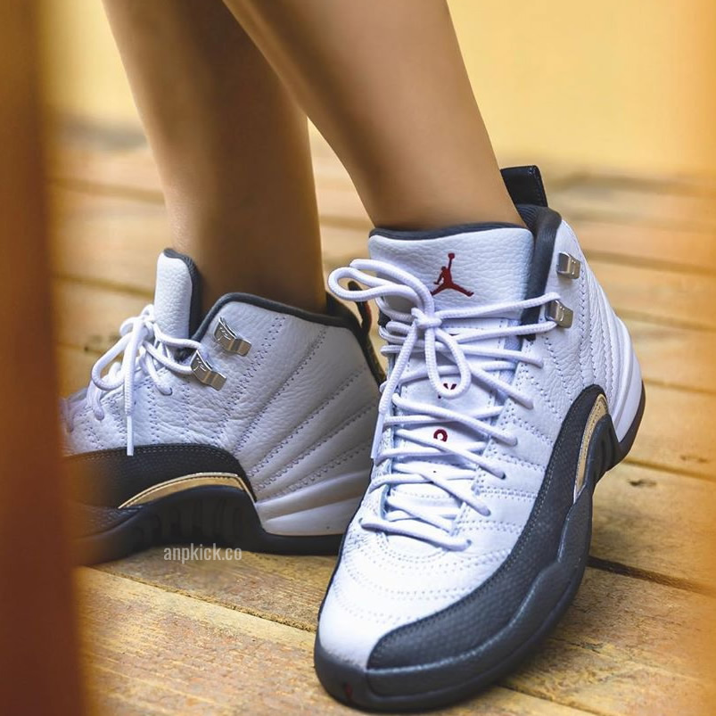 Air Jordan 12 White Dark Grey Gym Red Gs On Feet Release Date 130690 160 (1) - www.newkick.org Air Jordan 12 White Dark Grey Gym Red Gs On Feet Release Date 130690 160 (1) - www.newkick.org
