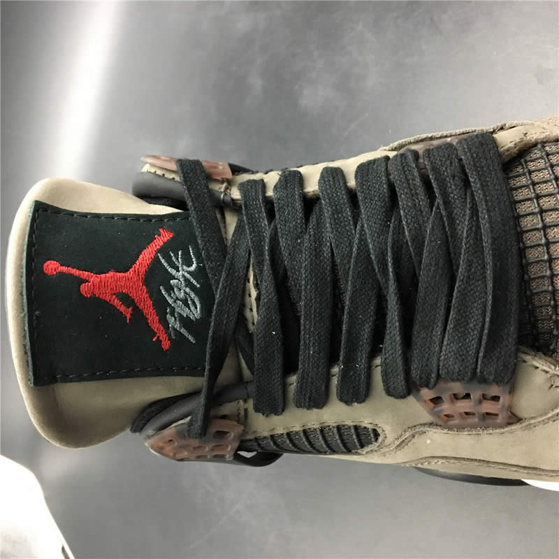Travis Scott Olive Air Jordan 4 Release Date For Sale (5) - www.newkick.org