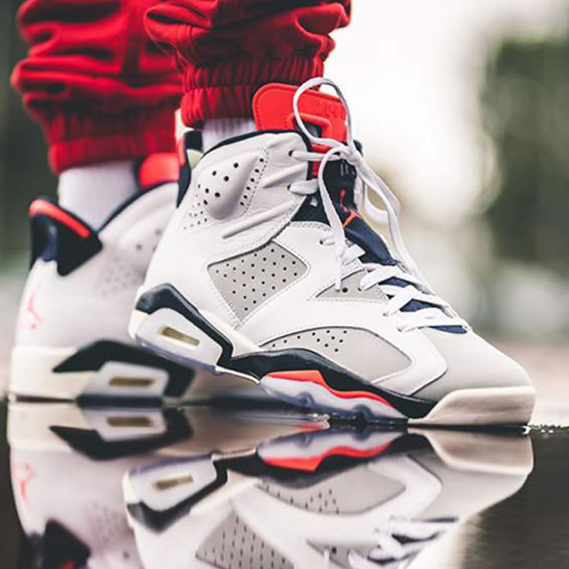 Air Jordan 6 Tinker Hatfield White Infrared On Feet 384664 104 (1) - www.newkick.org Air Jordan 6 Tinker Hatfield White Infrared On Feet 384664 104 (1) - www.newkick.org