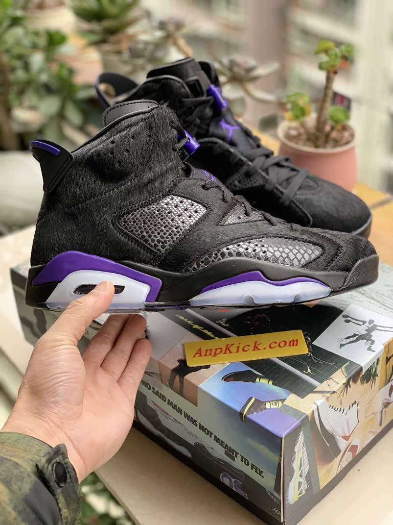 Air Jordan 6 Prm Pony Hair Black Cow Fur Social Status Ar2257 005 (1) - www.newkick.org