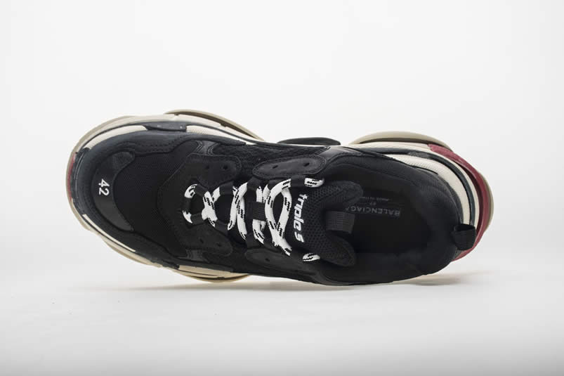 Balenciaga Triple S Sneakers Black Red Shoes 483513w06e1 1000 (10) - www.newkick.org
