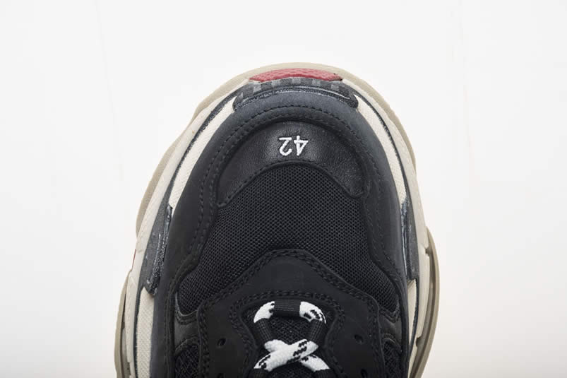 Balenciaga Triple S Sneakers Black Red Shoes 483513w06e1 1000 (14) - www.newkick.org