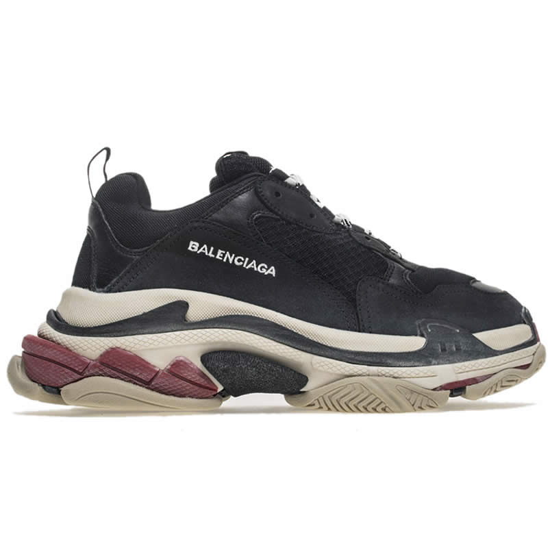 Balenciaga Triple S Sneakers Black Red Shoes 483513w06e1 1000 (2) - www.newkick.org