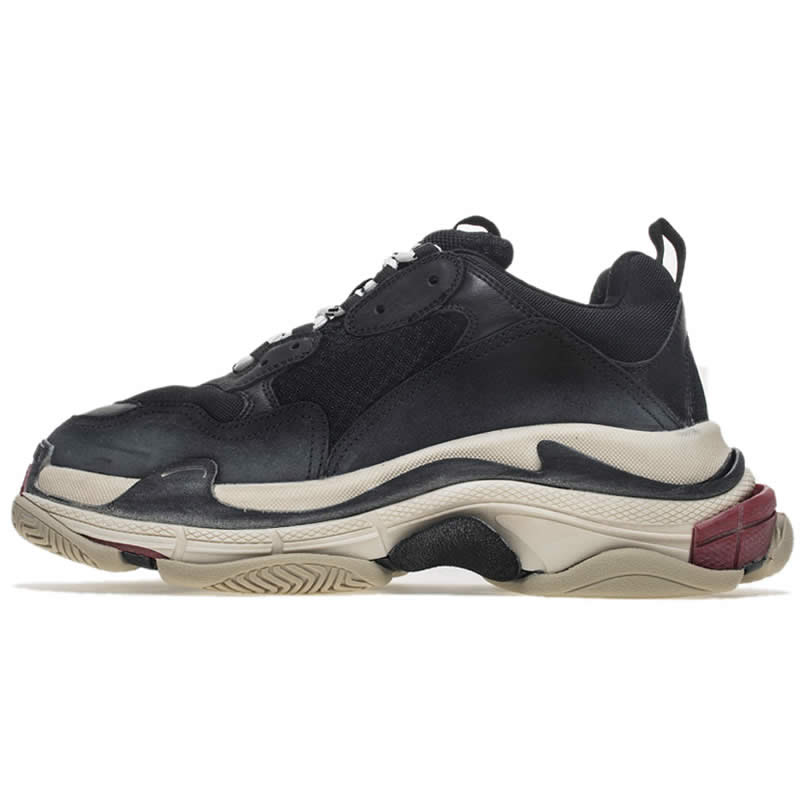 Balenciaga Triple S Sneakers Black Red Shoes 483513w06e1 1000 (4) - www.newkick.org