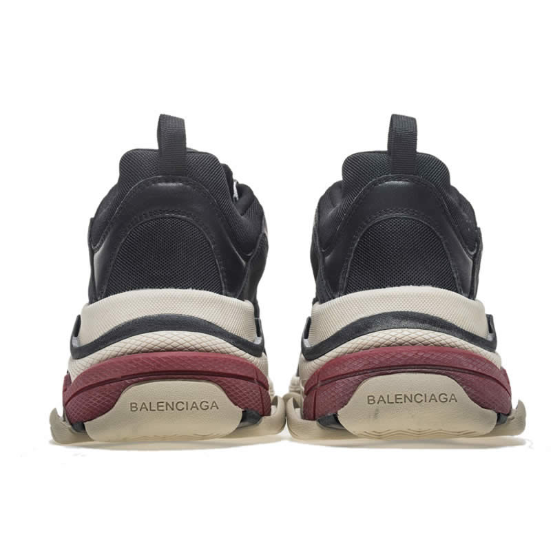 Balenciaga Triple S Sneakers Black Red Shoes 483513w06e1 1000 (5) - www.newkick.org