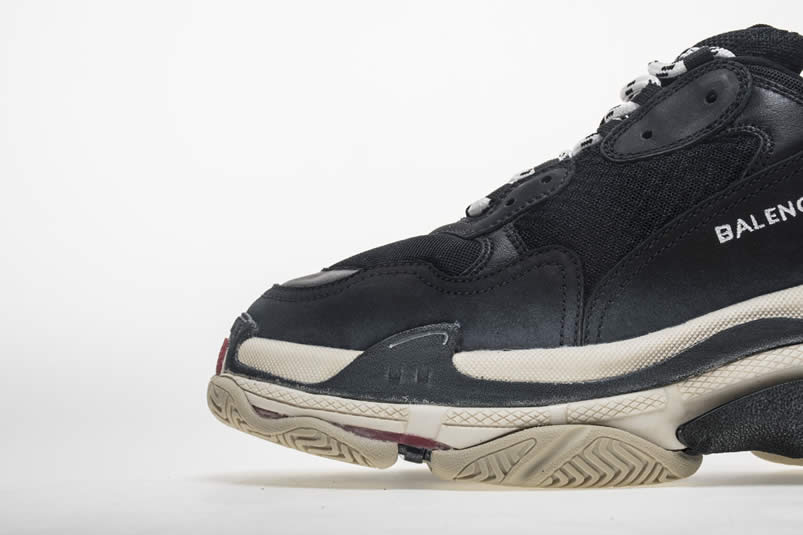 Balenciaga Triple S Sneakers Black Red Shoes 483513w06e1 1000 (8) - www.newkick.org