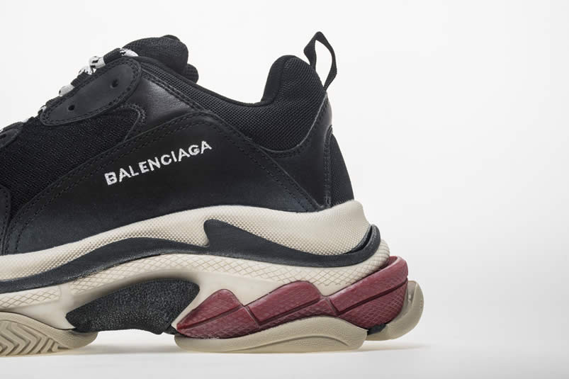 Balenciaga Triple S Sneakers Black Red Shoes 483513w06e1 1000 (9) - www.newkick.org