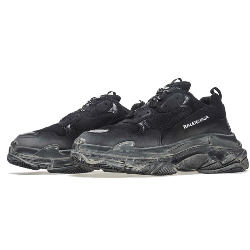 Balenciaga Triple S Sneakers Black Shoes 512176w09o1 1000 (4) - www.newkick.org