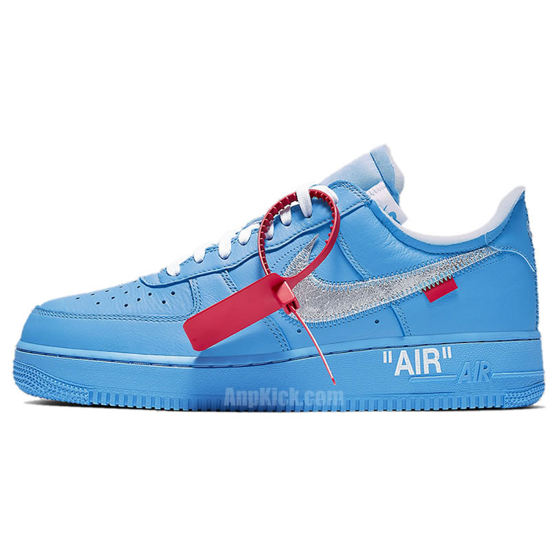 Off White Nike Air Force 1 Low Mca University Blue For Sale Ci1173 400 (1) - www.newkick.org