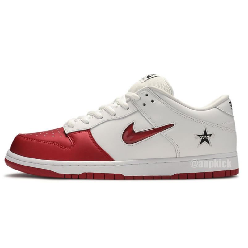 Supreme Nike Sb Dunk Low Red White 2019 Shoes Ck3480 600 (1) - www.newkick.org