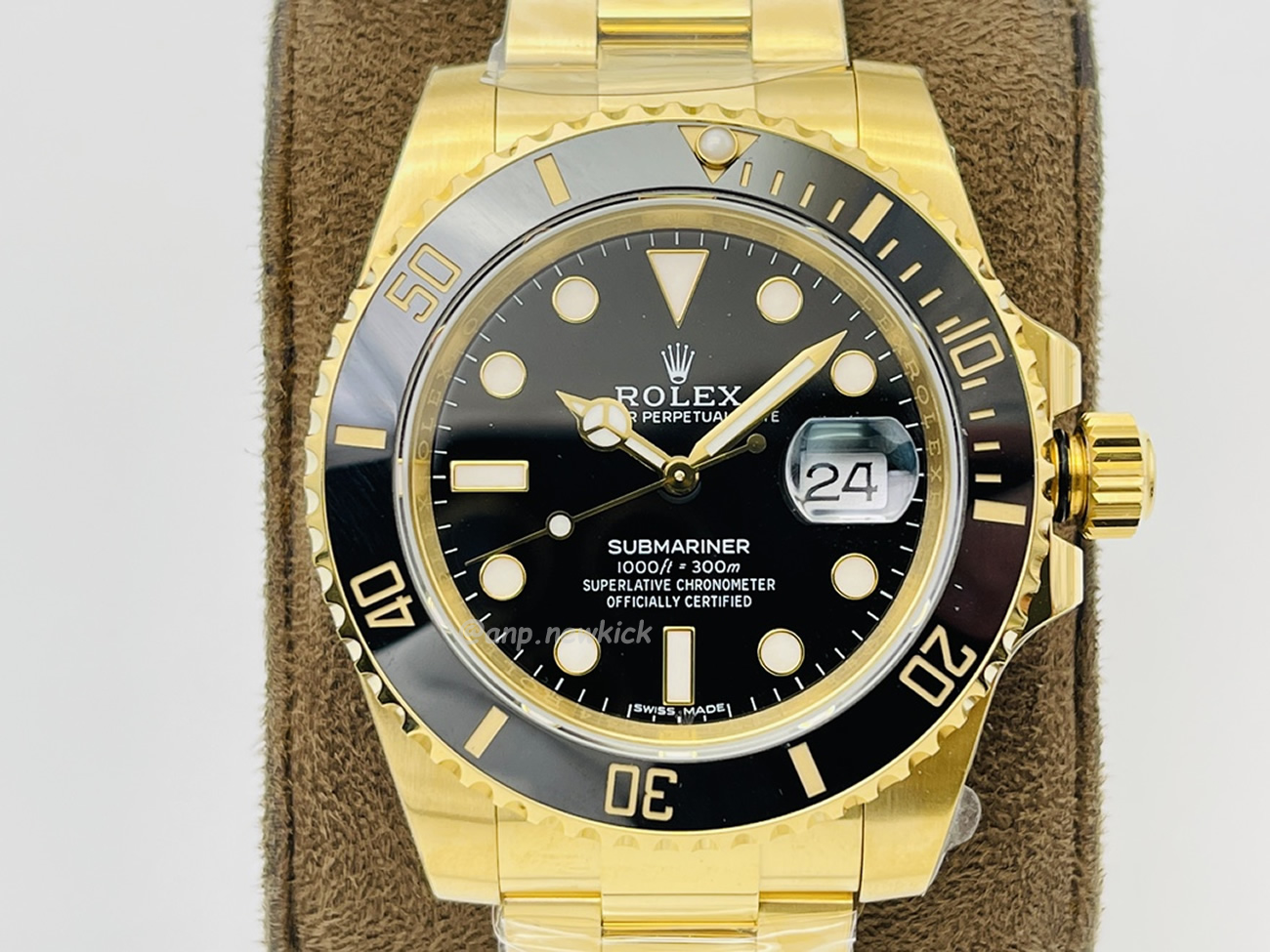Rolex Submariner Royal Blue Hulk Black 126618lb (23) - www.newkick.org