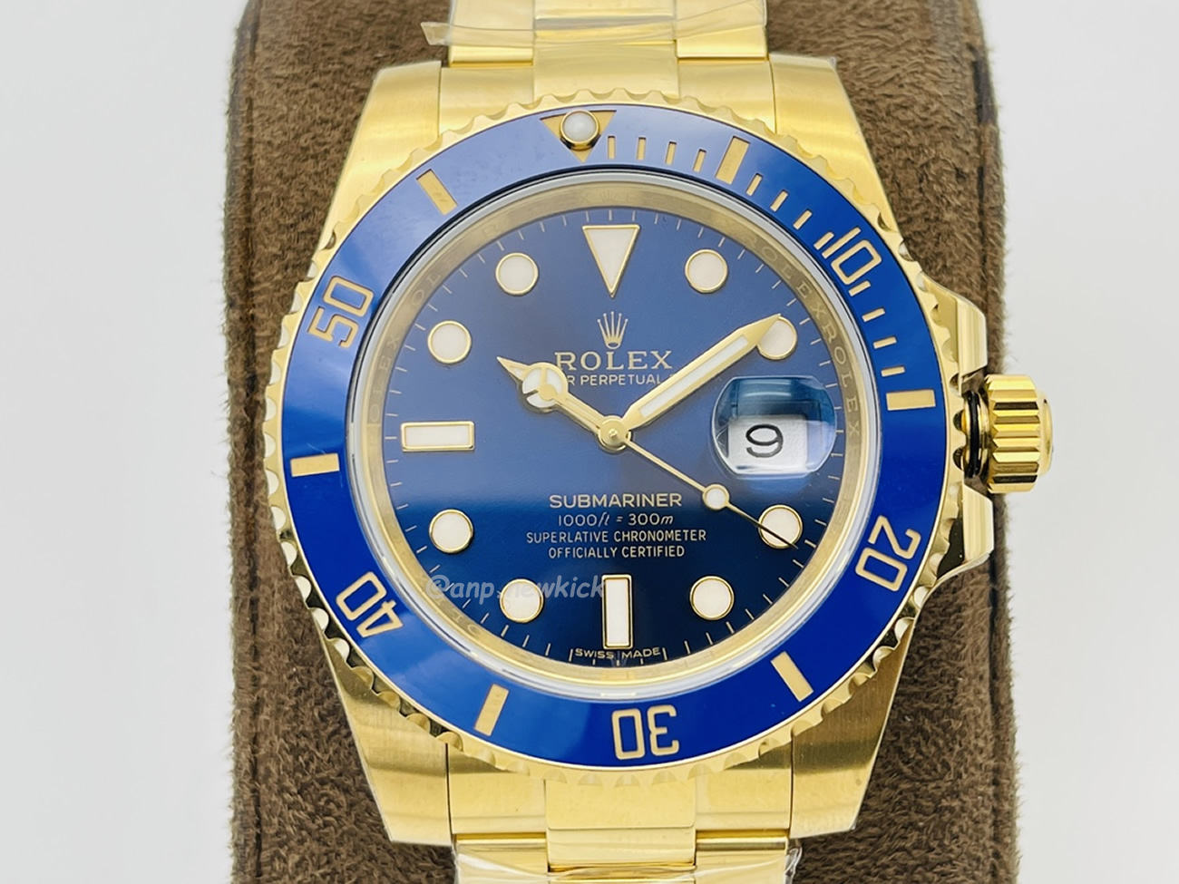 Rolex Submariner Royal Blue Hulk Black 126618lb (40) - www.newkick.org