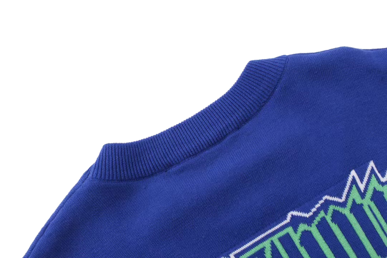 Louis Vuitton Short Sleeved Cotton Intarsia Crewneck 1abxyr (9) - www.newkick.org