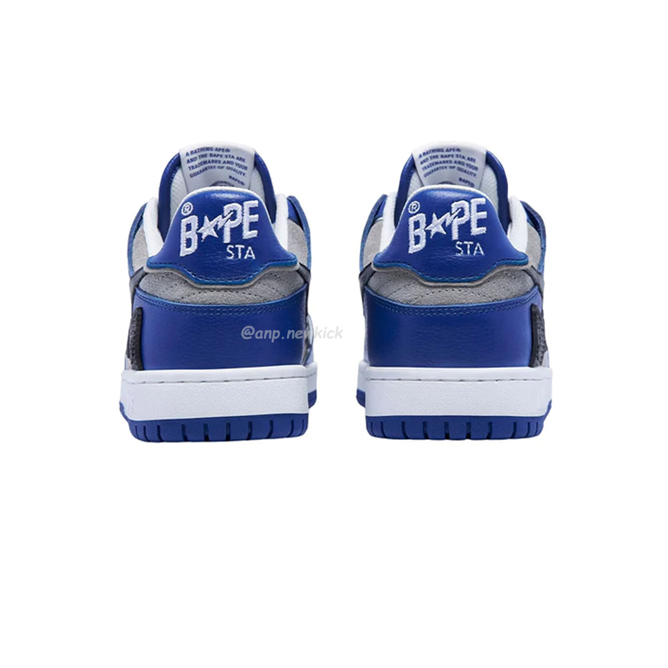A Bathing Ape Bape Sk8 Sta Blue Grey 1i80 191 0101i80 291 010 (3) - www.newkick.org