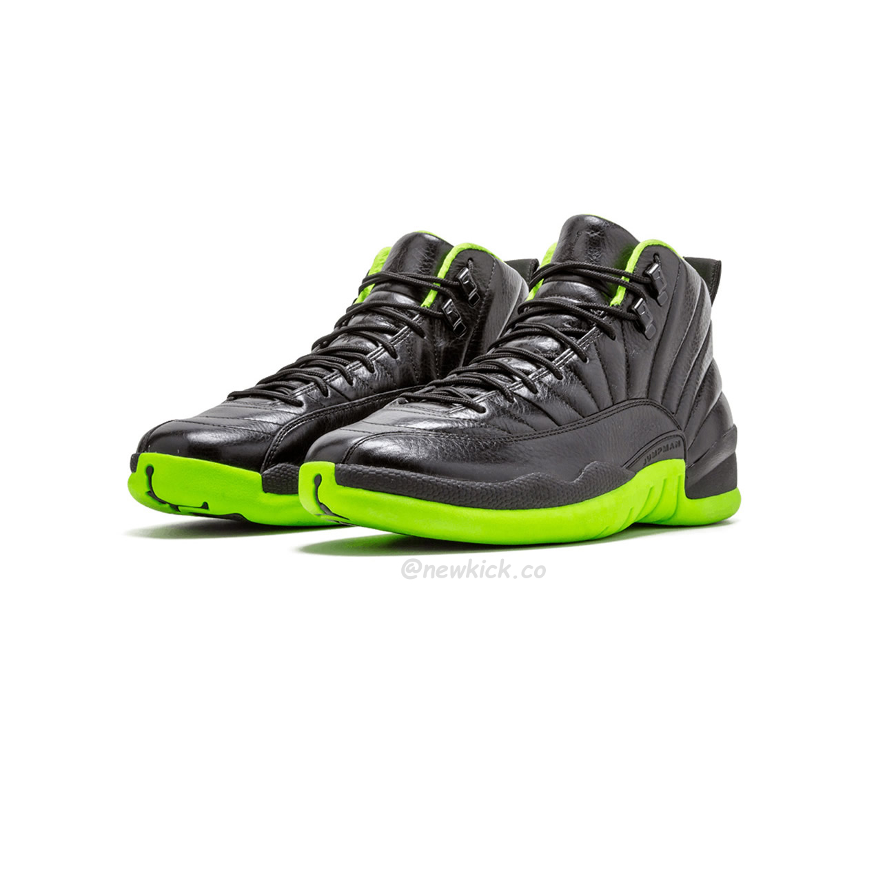 Air Jordan 12 Retro Black Green 280days Of Flight (10) - www.newkick.org