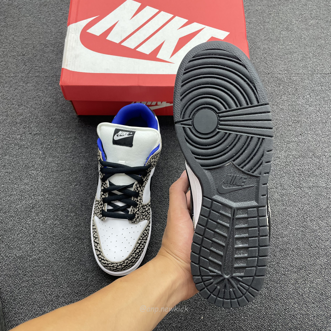 Nike Sb Dunk Low Supreme White Cement 304292 001 (8) - www.newkick.org