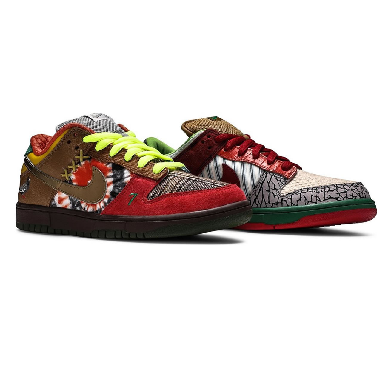 Nike Sb Dunk Low What The Dunk 318403 141 (5) - www.newkick.org