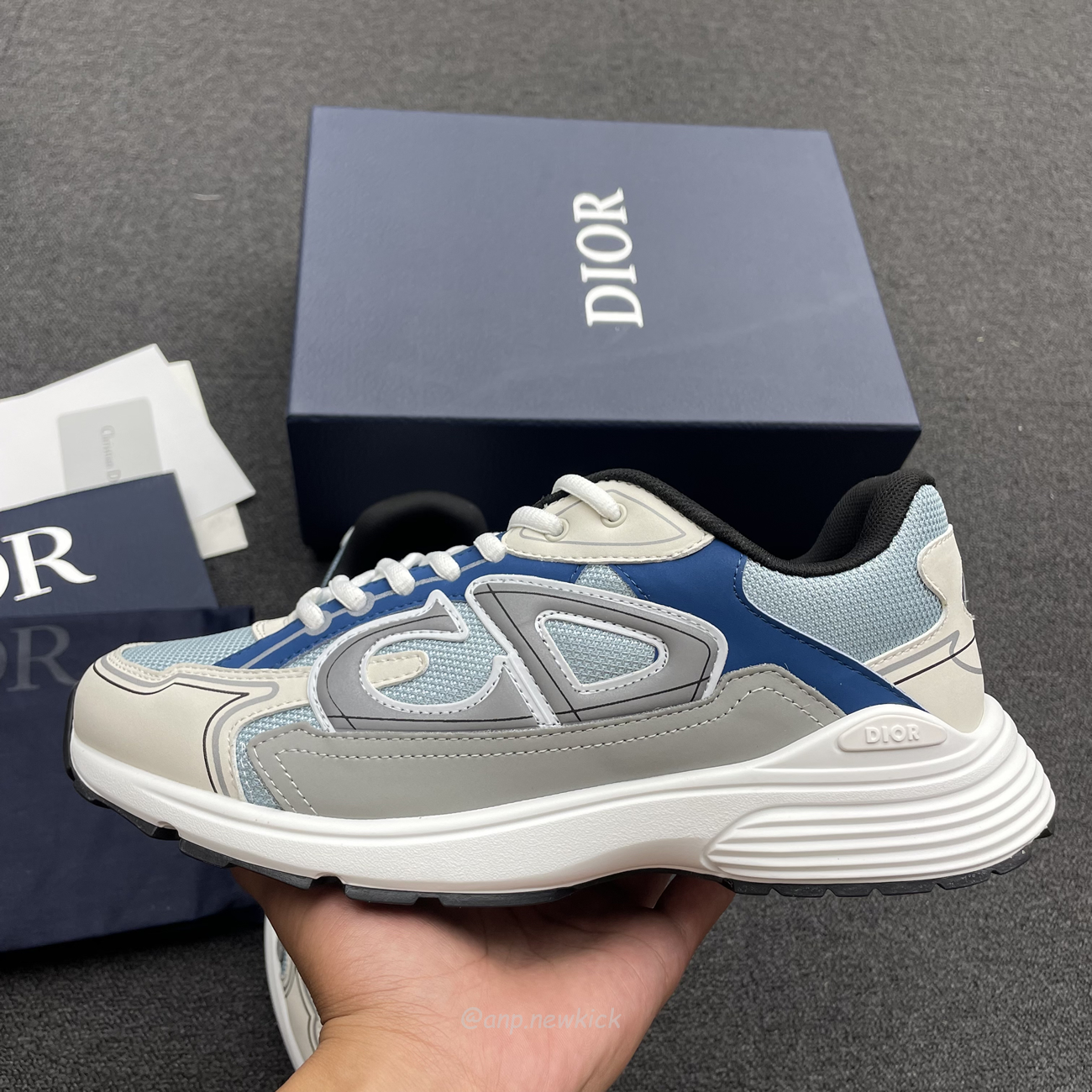 Dior B30 Black Grey Blue 3sn279zmb H969 (3) - www.newkick.org