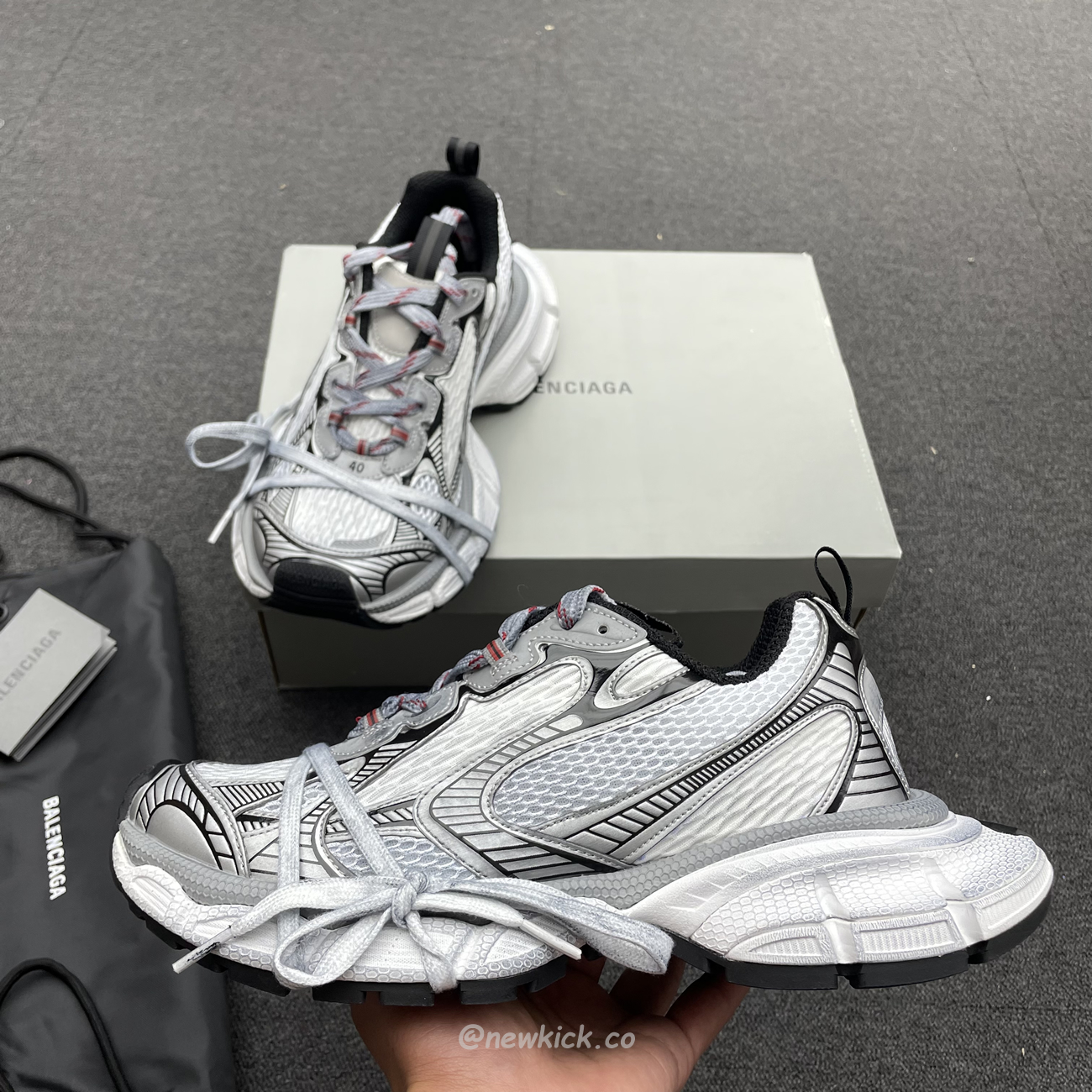 Balenciaga Black 2023 3xl Trainers Grey (4) - www.newkick.org