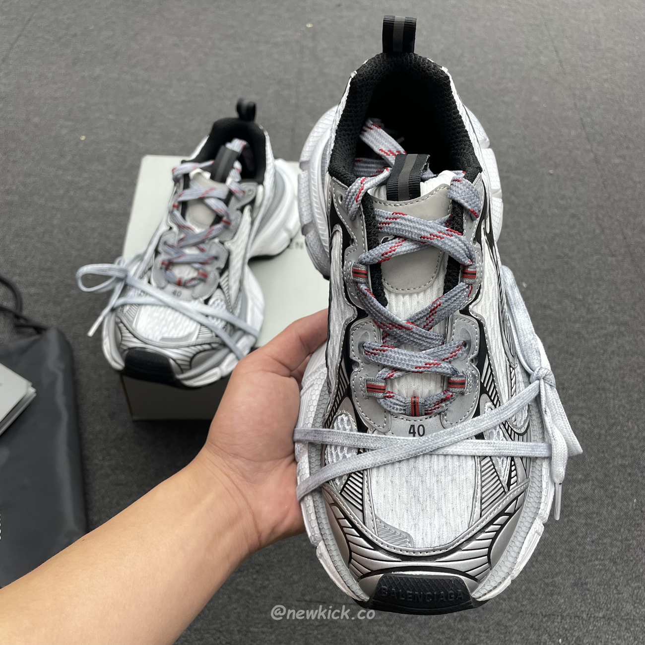 Balenciaga Black 2023 3xl Trainers Grey (5) - www.newkick.org