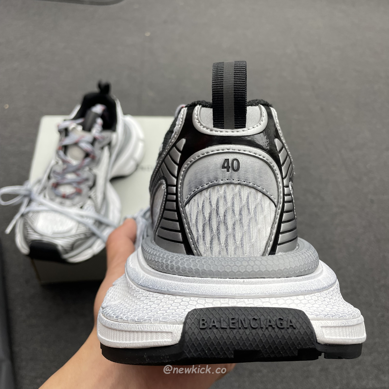 Balenciaga Black 2023 3xl Trainers Grey (9) - www.newkick.org