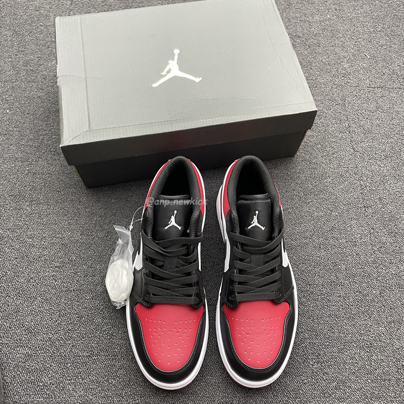 Air Jordan 1 Low Bred Toe 553558 612 (13) - www.newkick.org