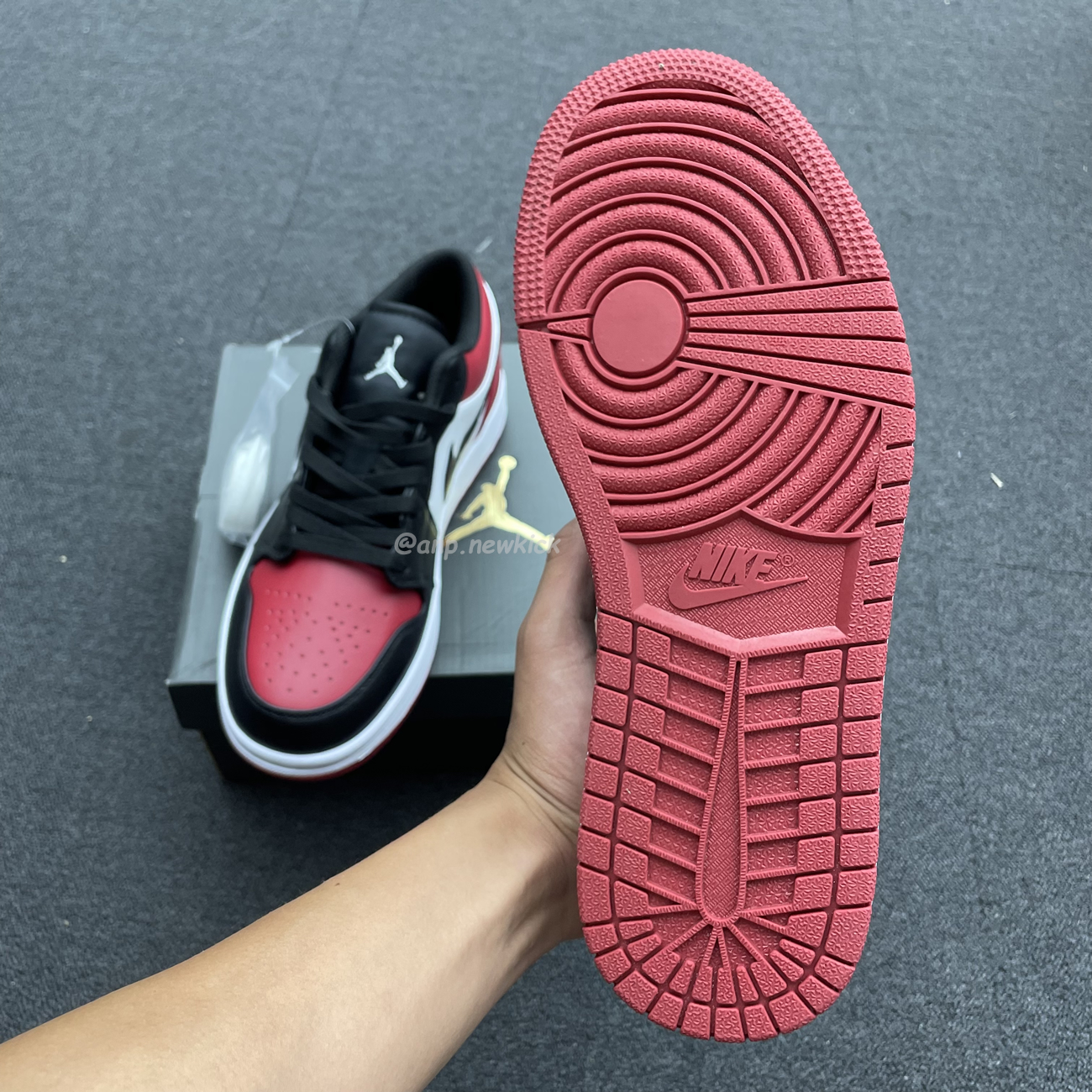 Air Jordan 1 Low Bred Toe 553558 612 (6) - www.newkick.org