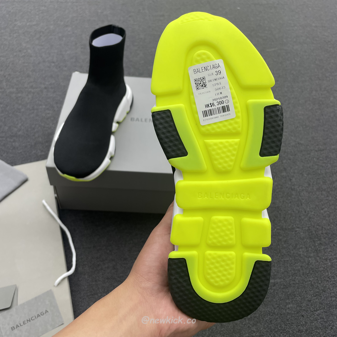 Balenciaga Speed Trainer Black Yellow 587280w17041016 (10) - www.newkick.org Balenciaga Speed Trainer Black Yellow 587280w17041016 (10) - www.newkick.org