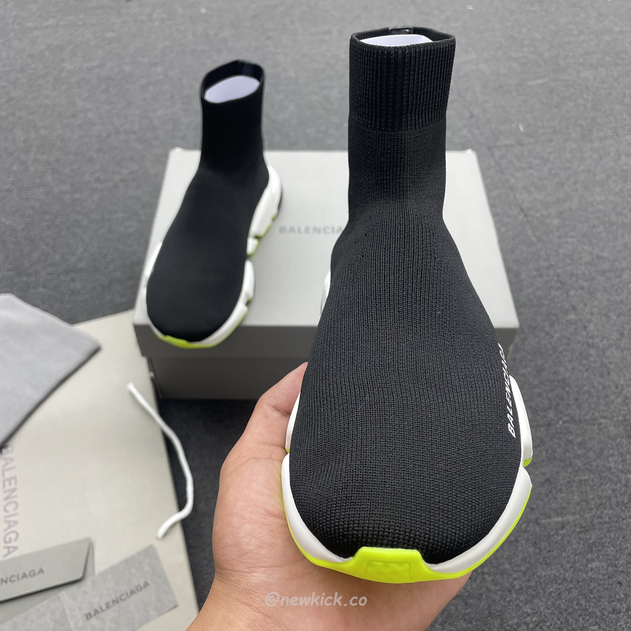 Balenciaga Speed Trainer Black Yellow 587280w17041016 (12) - www.newkick.org Balenciaga Speed Trainer Black Yellow 587280w17041016 (12) - www.newkick.org