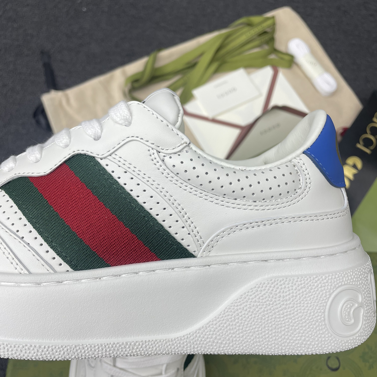 Gucci Gg Tennis Calf 669582 1xl10 1000 (15) - www.newkick.org