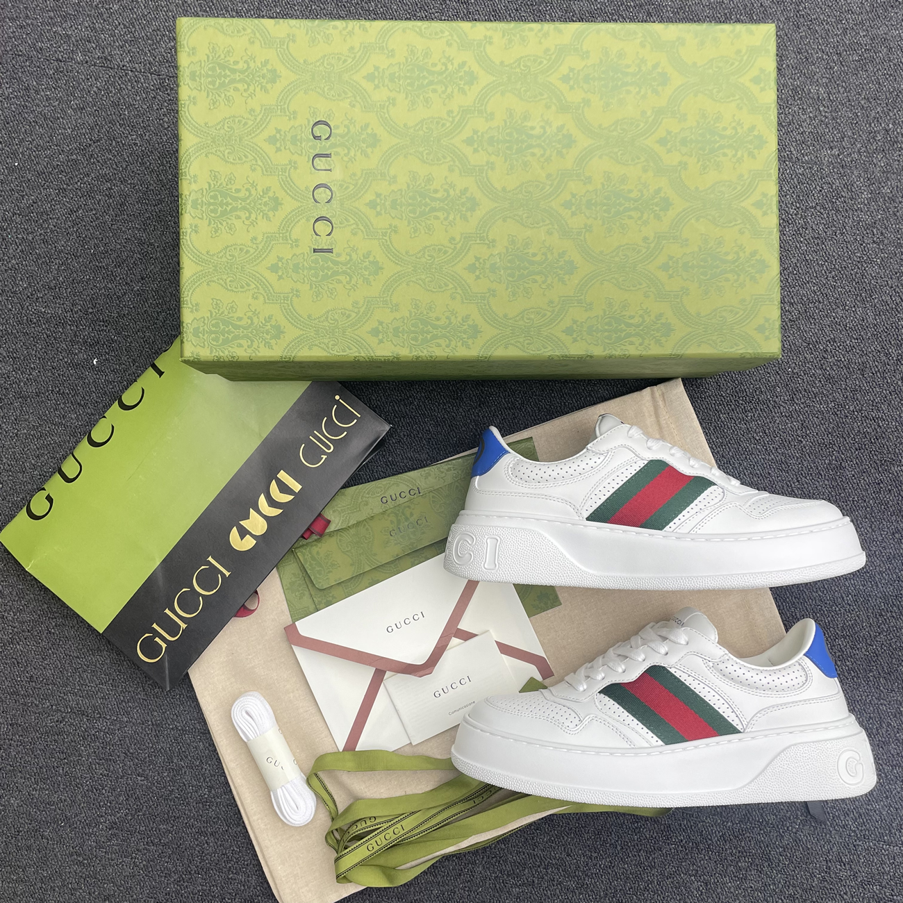 Gucci Gg Tennis Calf 669582 1xl10 1000 (18) - www.newkick.org