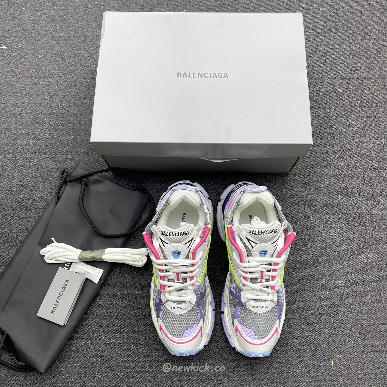 Balenciaga Runner Leather Free Grey Light Purple Neon Yellow White 677403w3rbp1745 (9) - www.newkick.org Balenciaga Runner Leather Free Grey Light Purple Neon Yellow White 677403w3rbp1745 (9) - www.newkick.org