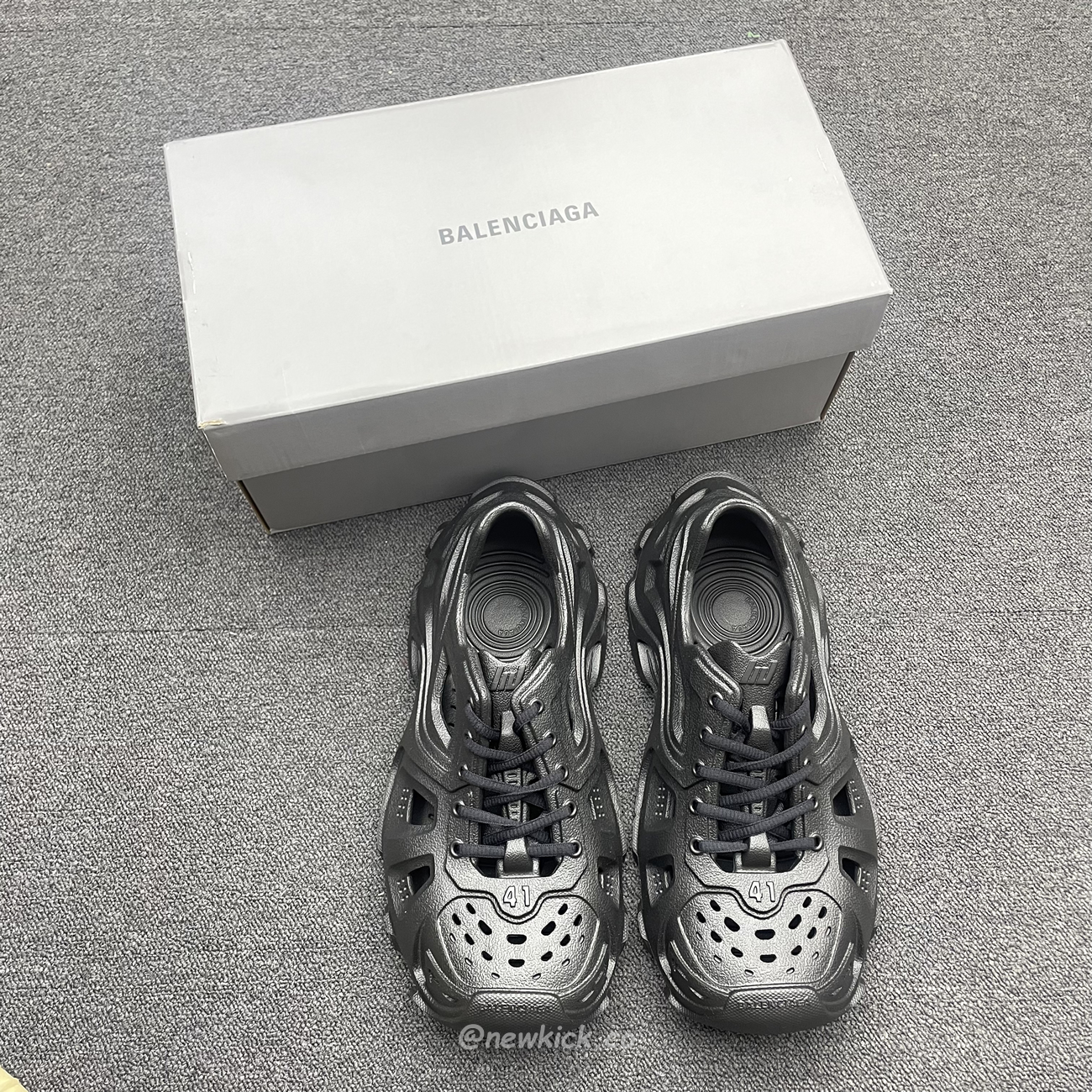 Balenciaga Hd Lace Up Black Beige (10) - www.newkick.org