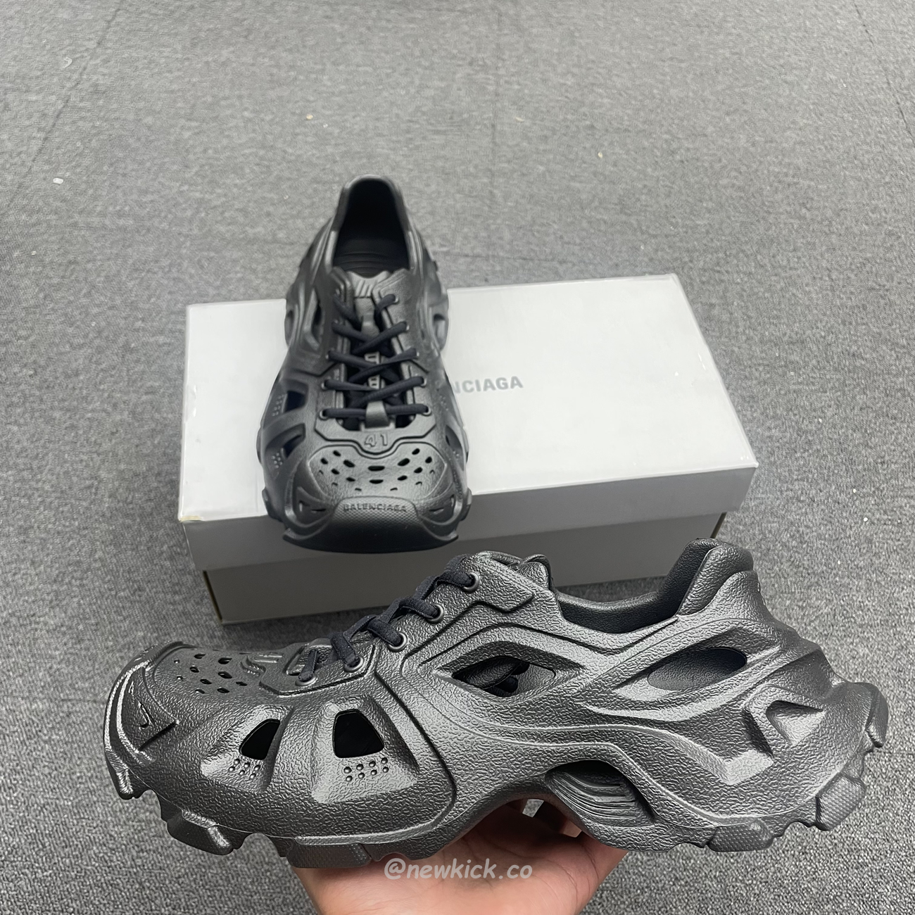 Balenciaga Hd Lace Up Black Beige (17) - www.newkick.org