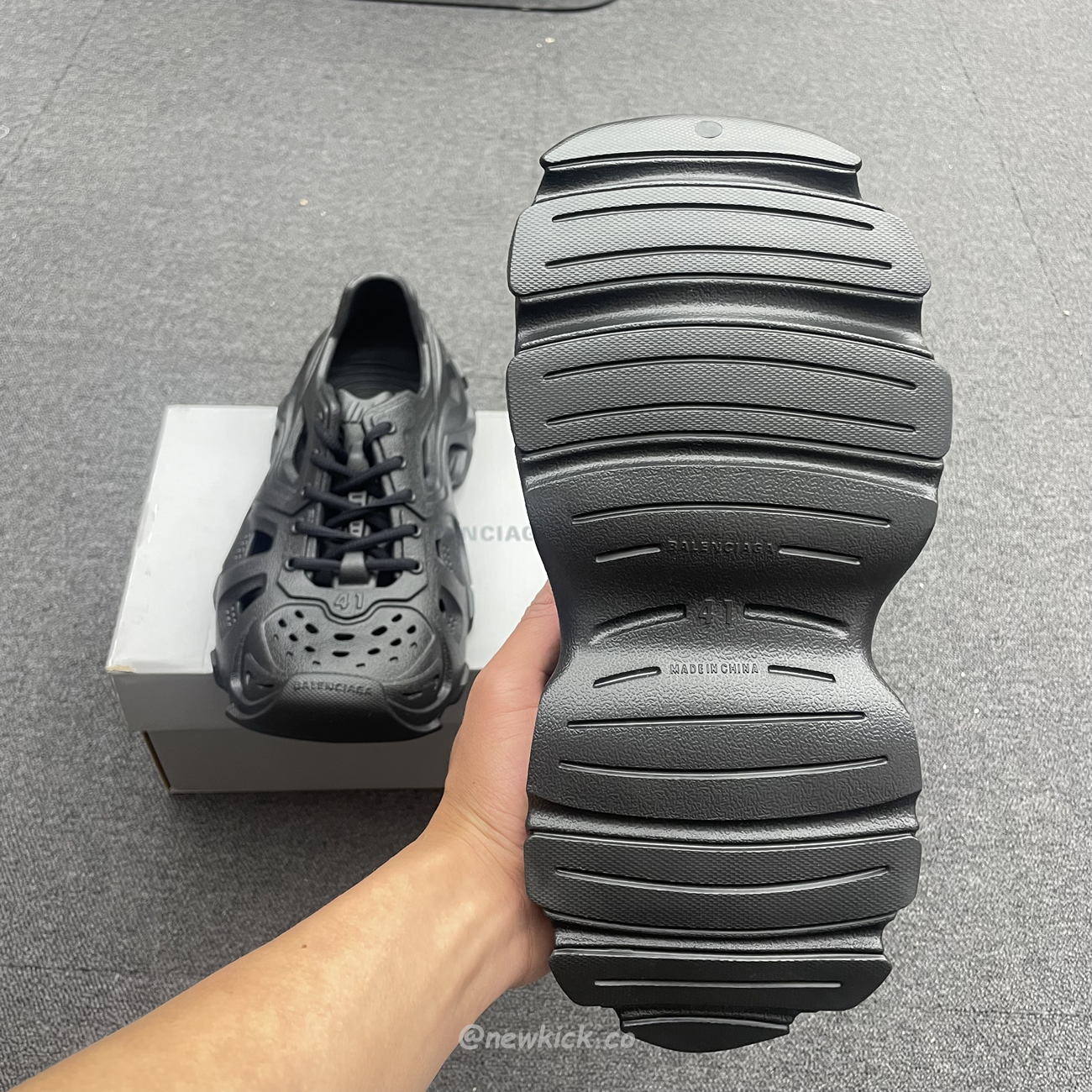 Balenciaga Hd Lace Up Black Beige (9) - www.newkick.org