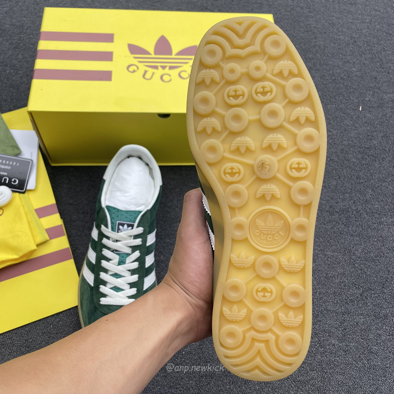 Adidas Gazelle Collegiate Green White Gum 707861utt109060 (4) - www.newkick.org