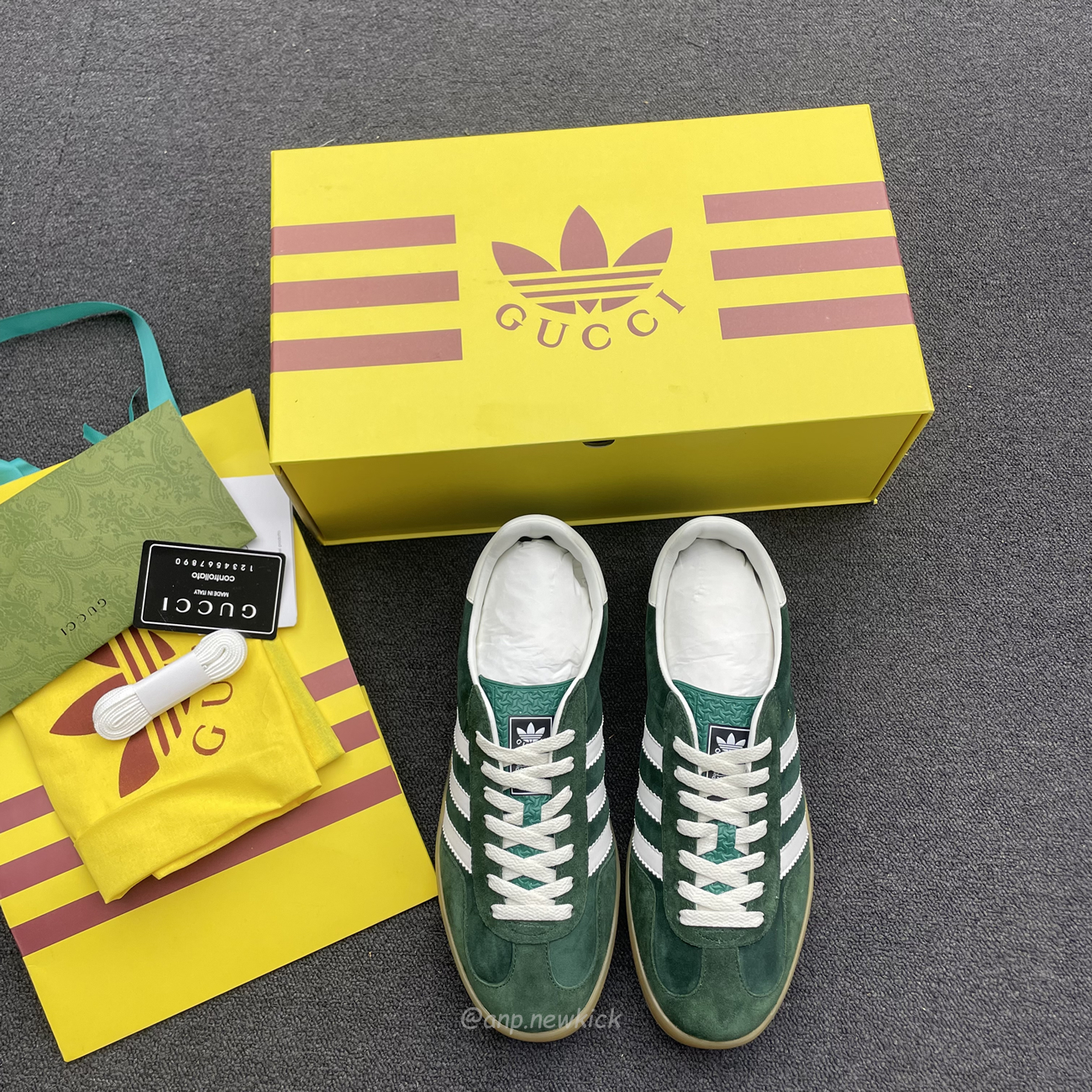 Adidas Gazelle Collegiate Green White Gum 707861utt109060 (7) - www.newkick.org