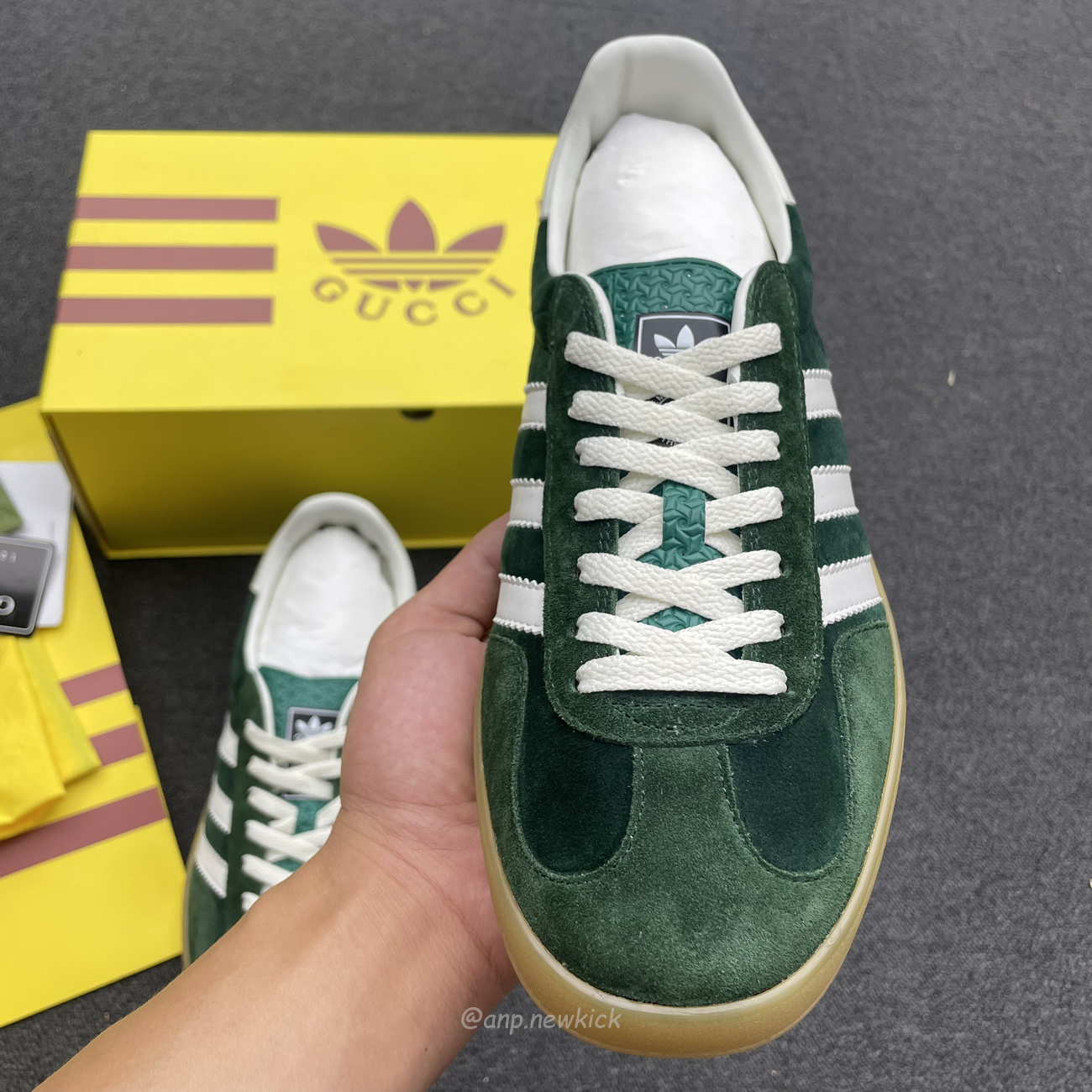 Adidas Gazelle Collegiate Green White Gum 707861utt109060 (9) - www.newkick.org