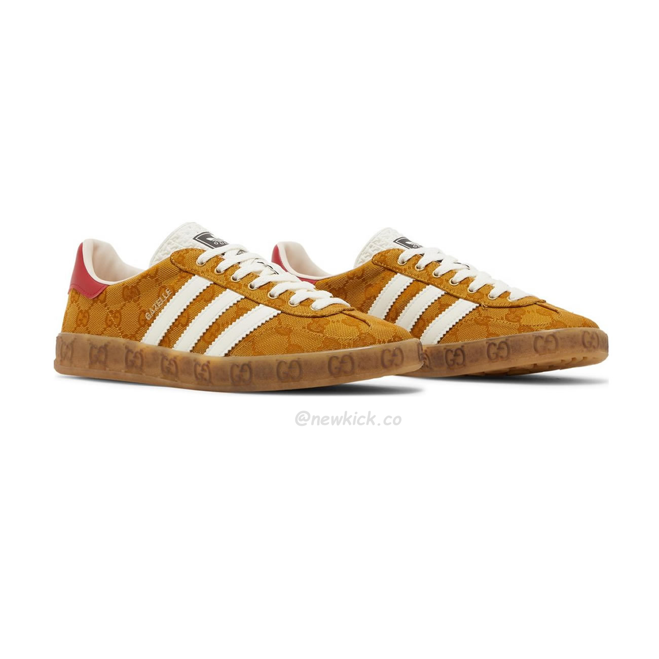 Adidas Gazelle Gucci Original Gg Beige Brown 707868 Uwv20 7162 (5) - www.newkick.org