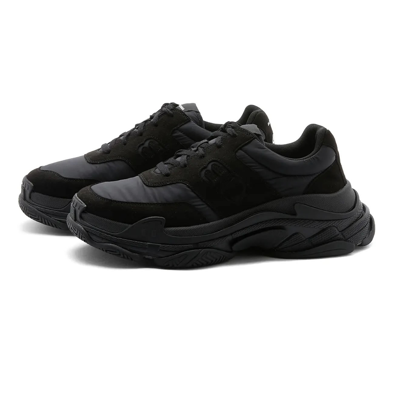 Balenciaga Triple S Nylon Black Bule 710157 W3cu1 1000 (6) - www.newkick.org Balenciaga Triple S Nylon Black Bule 710157 W3cu1 1000 (6) - www.newkick.org
