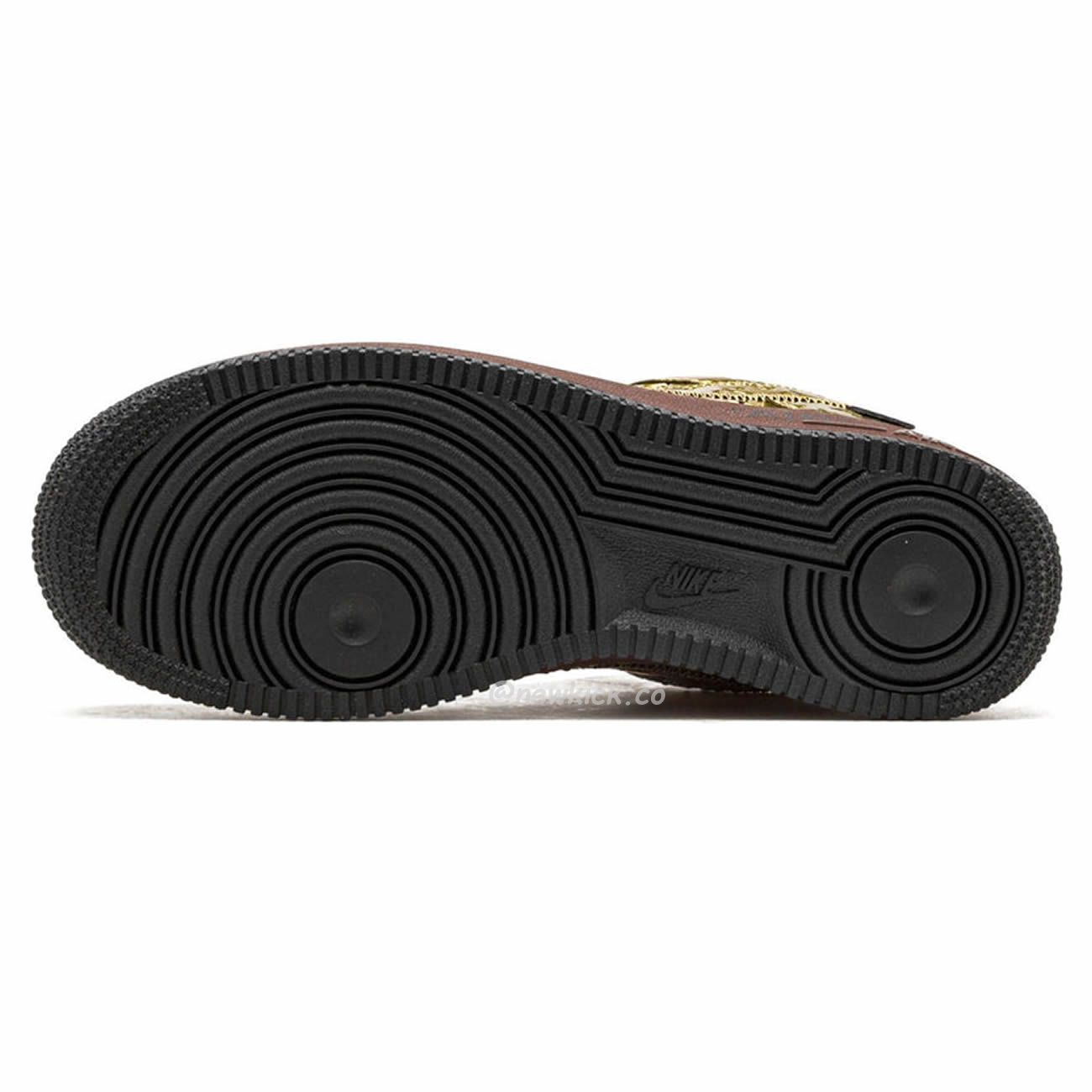 Louis Vuitton Nike Air Force 1 Low By Virgil Abloh Metallic Gold (6) - www.newkick.org