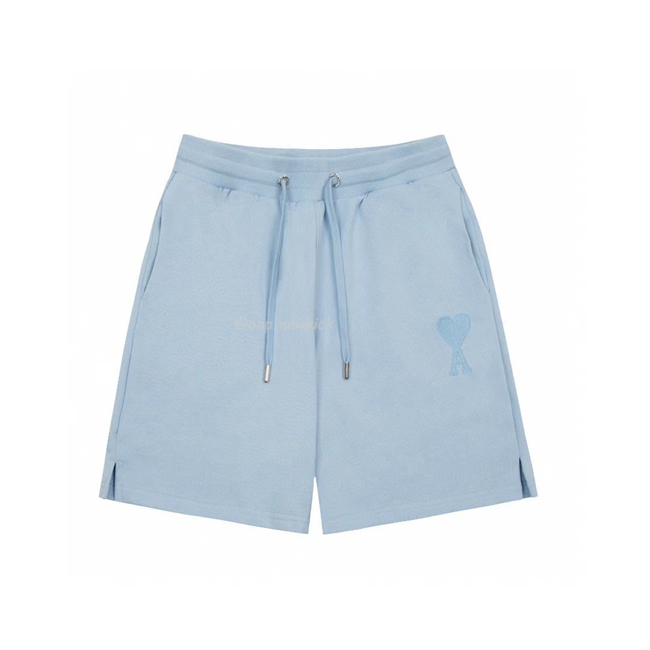 Ami Paris Logo Embroidered Sports Shorts (1) - www.newkick.org