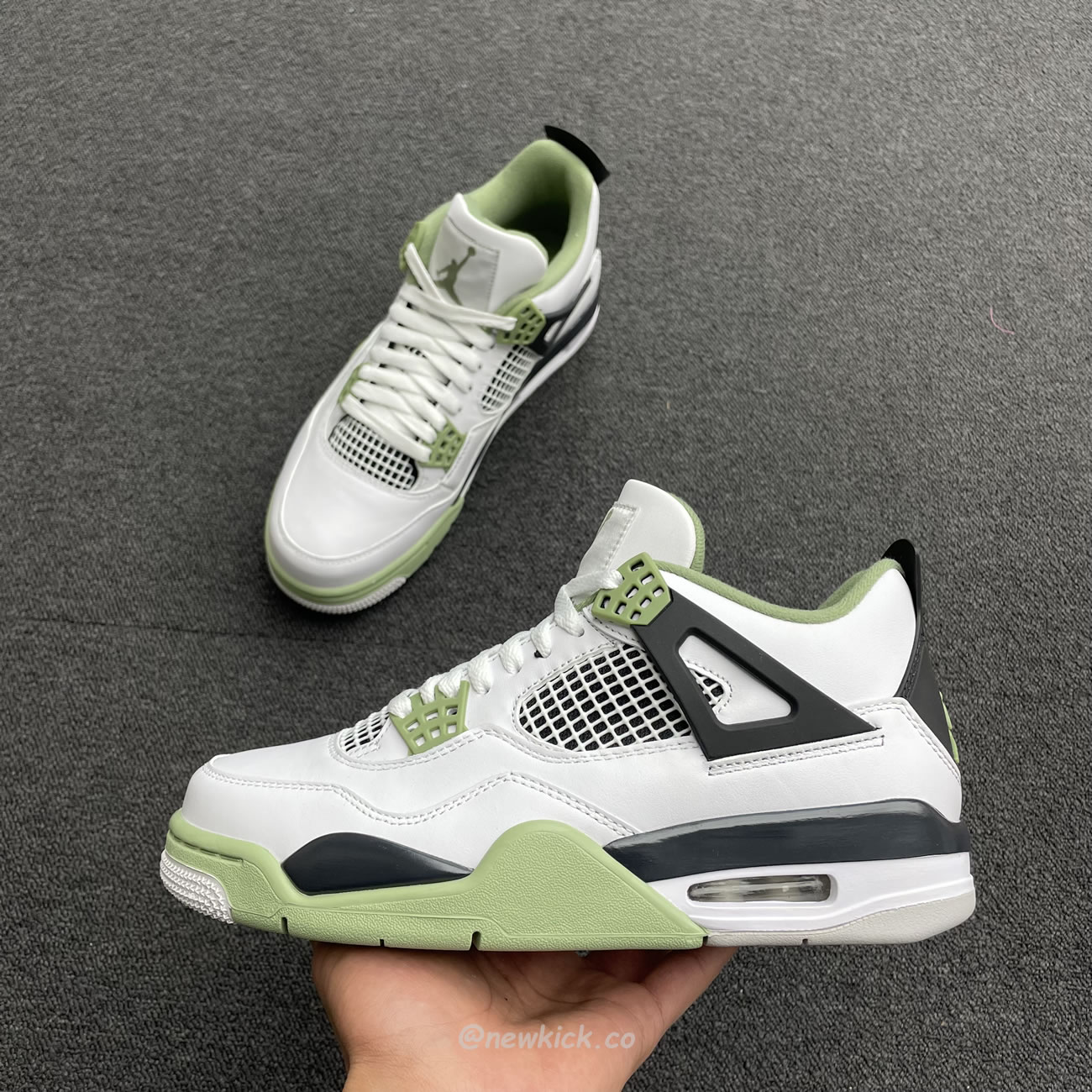 Air Jordan 4 Retro Seafoam Aq9129 103 (19) - www.newkick.org