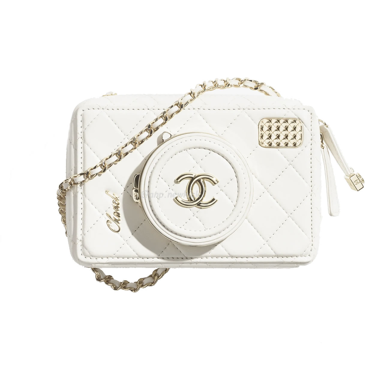 Chanel Camera Bag Lambskin White As4817 B16255 10601 (1) - www.newkick.org Chanel Camera Bag Lambskin White As4817 B16255 10601 (1) - www.newkick.org