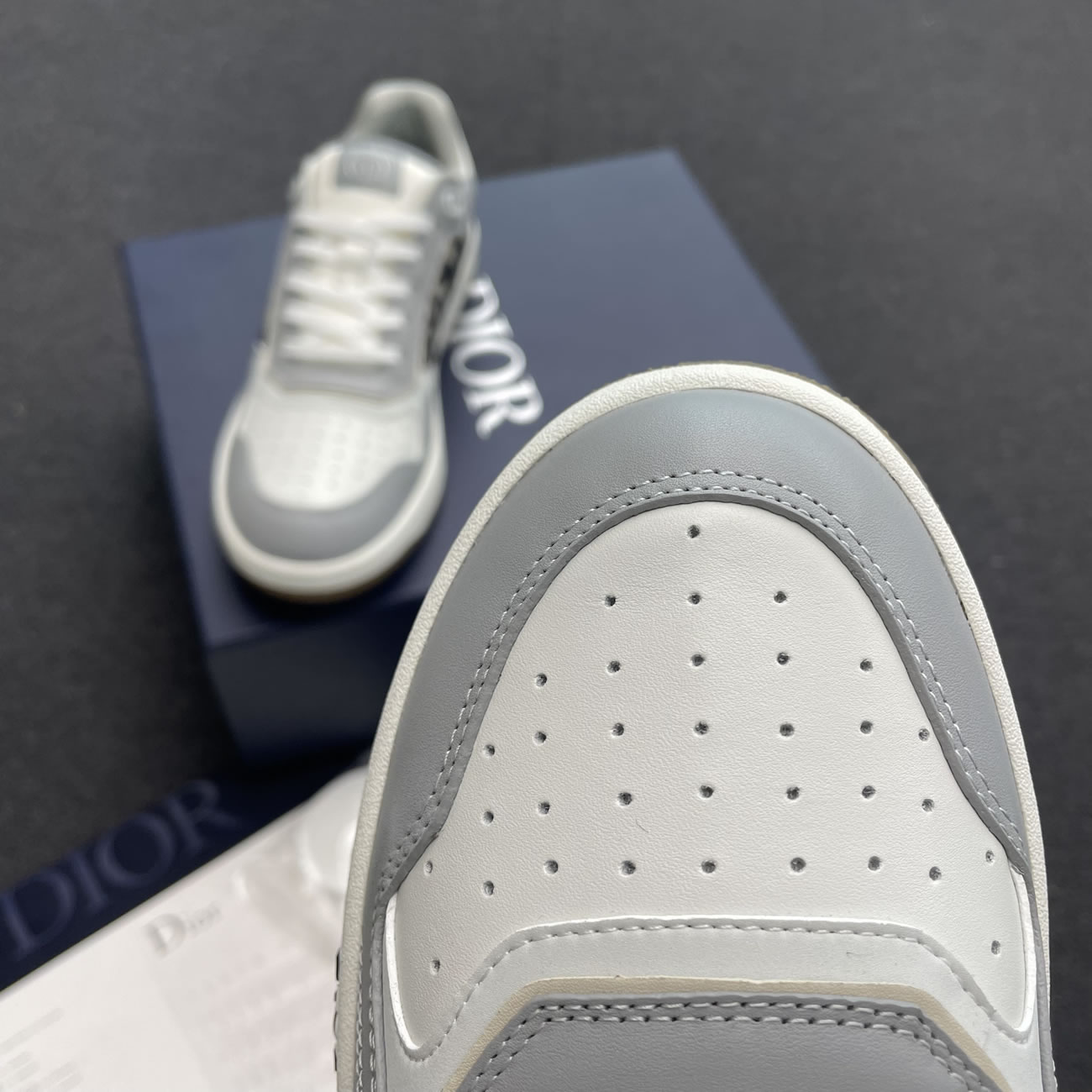 Dior B27 Low Gray White Beige Black 3sn272zir H165 H173 H965 H068 (11) - www.newkick.org
