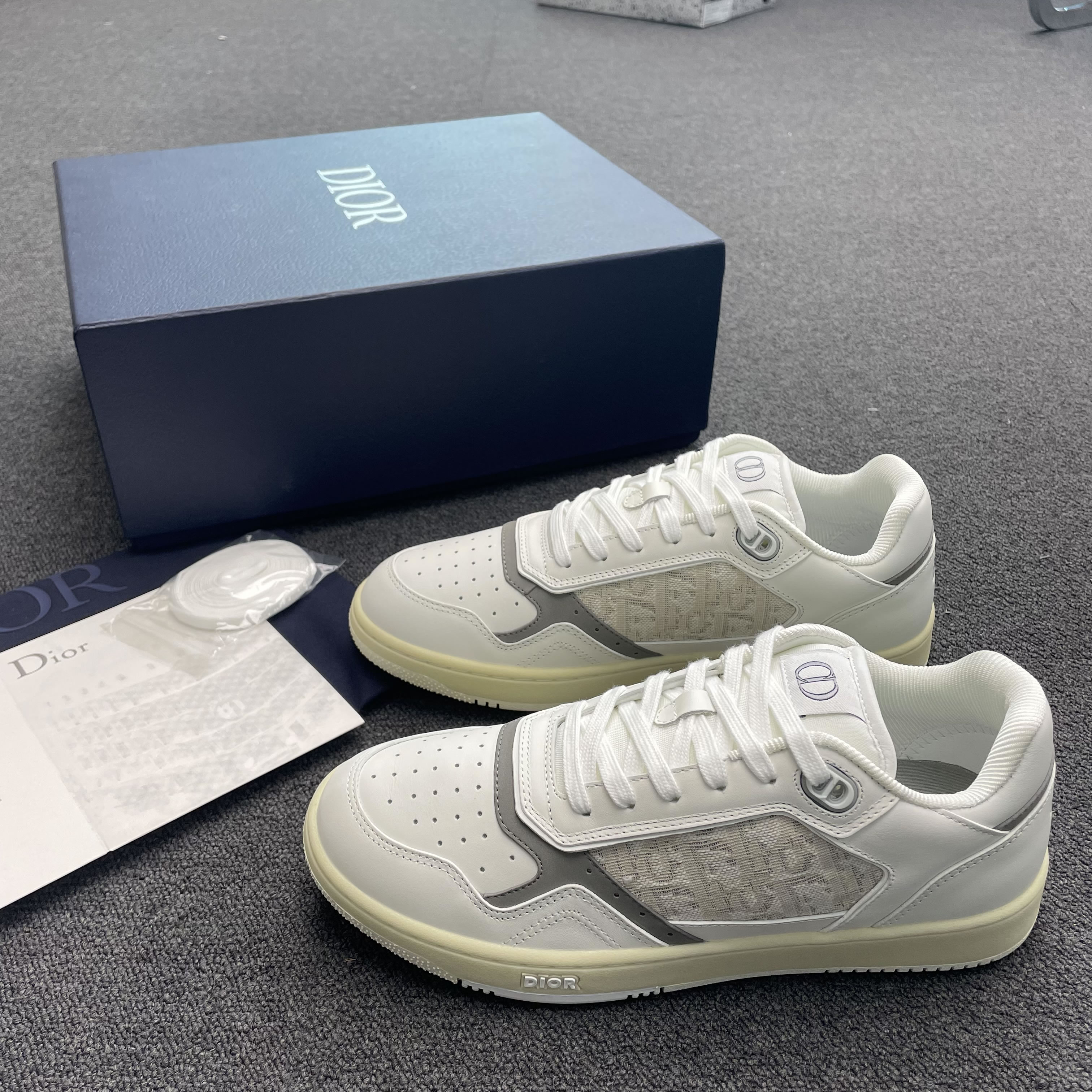 Dior B27 Low Gray White Beige Black 3sn272zir H165 H173 H965 H068 (16) - www.newkick.org