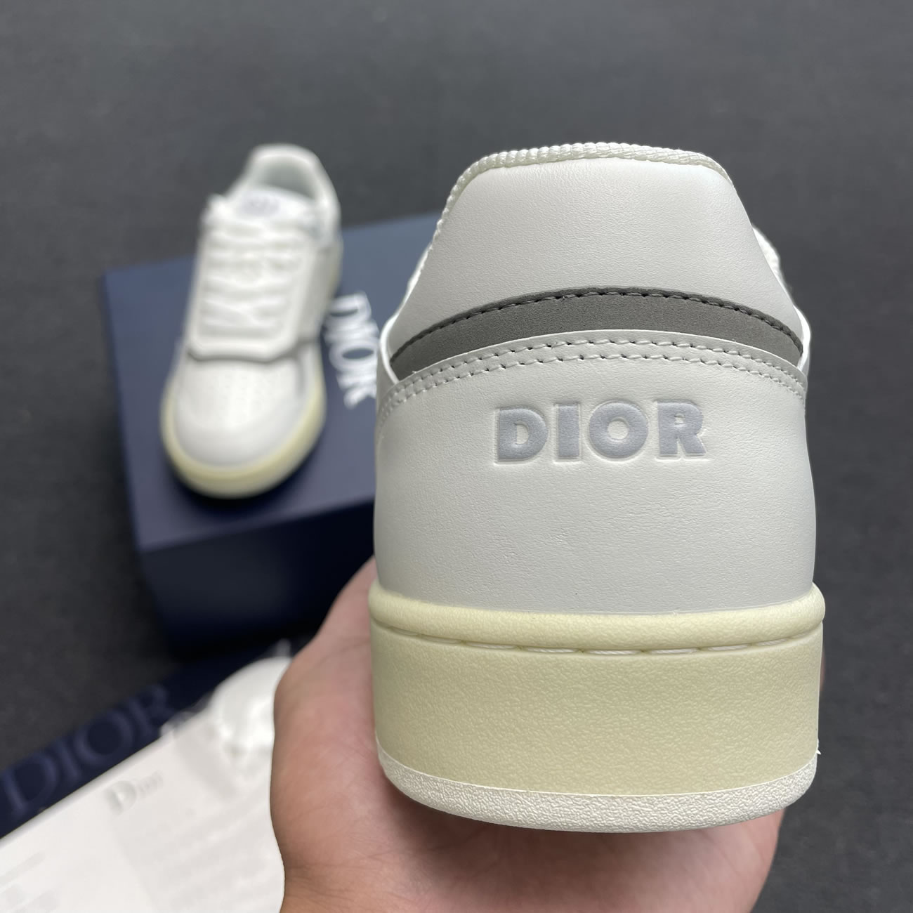 Dior B27 Low Gray White Beige Black 3sn272zir H165 H173 H965 H068 (18) - www.newkick.org