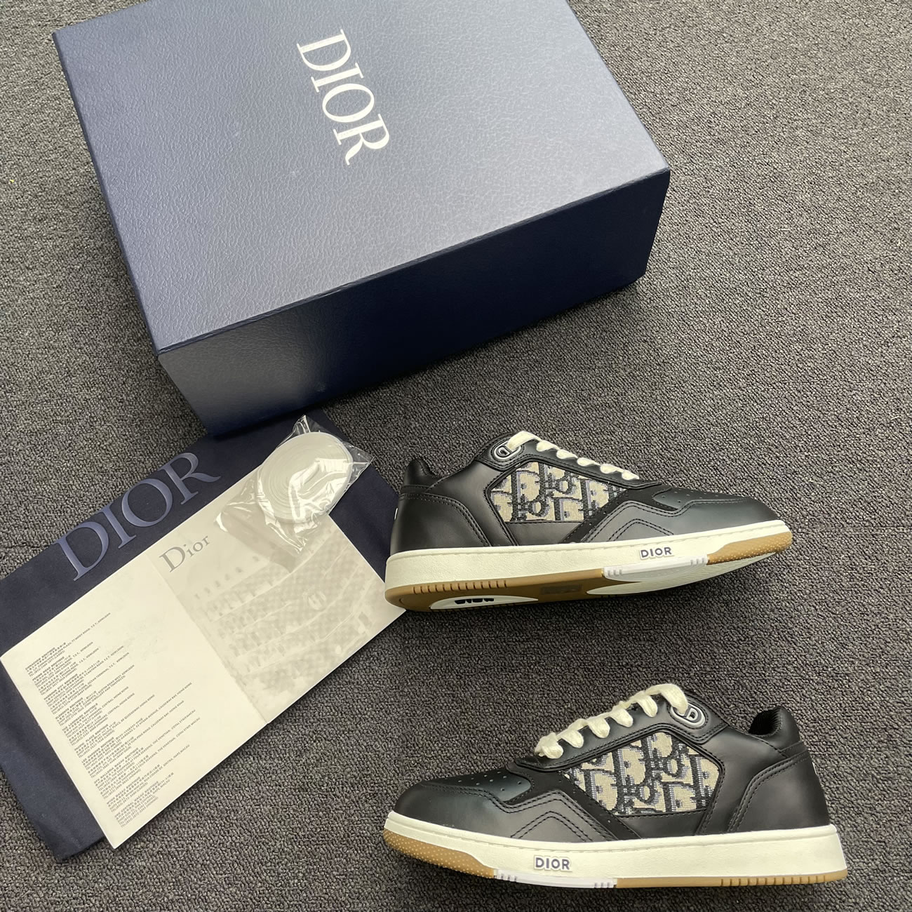 Dior B27 Low Gray White Beige Black 3sn272zir H165 H173 H965 H068 (2) - www.newkick.org