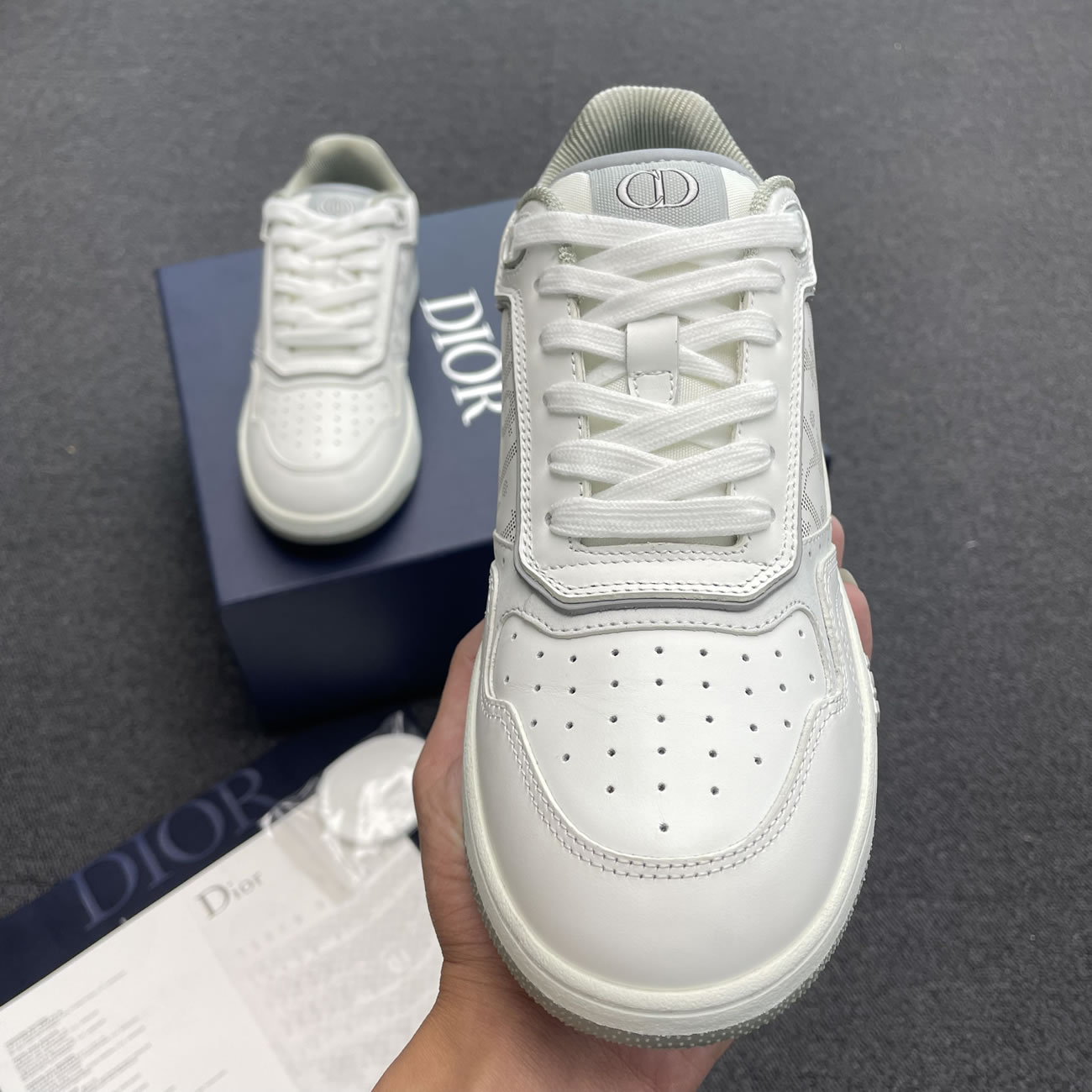 Dior B27 Low Gray White Beige Black 3sn272zir H165 H173 H965 H068 (22) - www.newkick.org