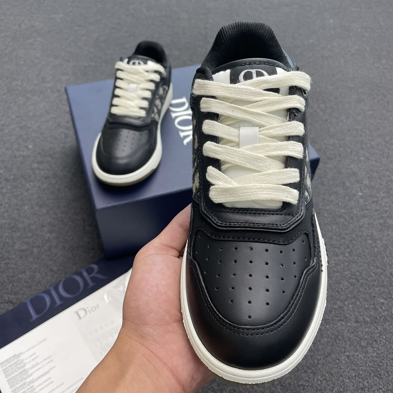 Dior B27 Low Gray White Beige Black 3sn272zir H165 H173 H965 H068 (4) - www.newkick.org